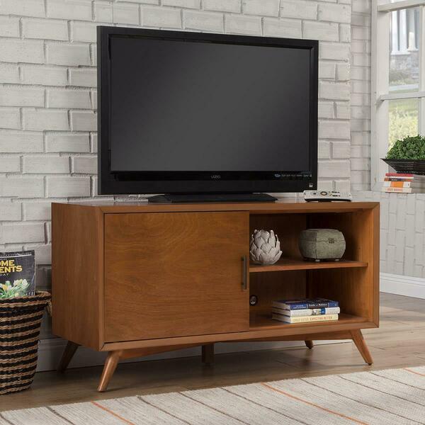 Alpine Furniture Flynn Tv Console, Small Size 966-15